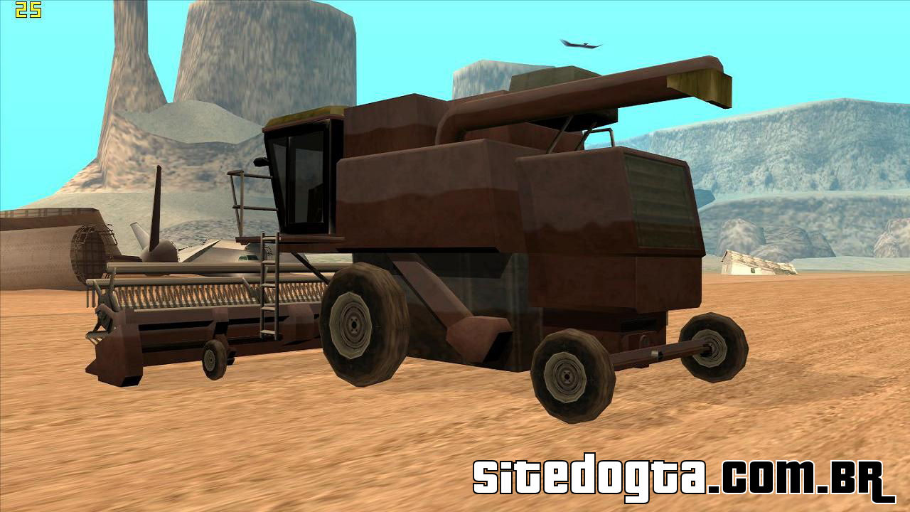 Veiculo COMBINE HARVESTER GTA San Andreas Site do GTA